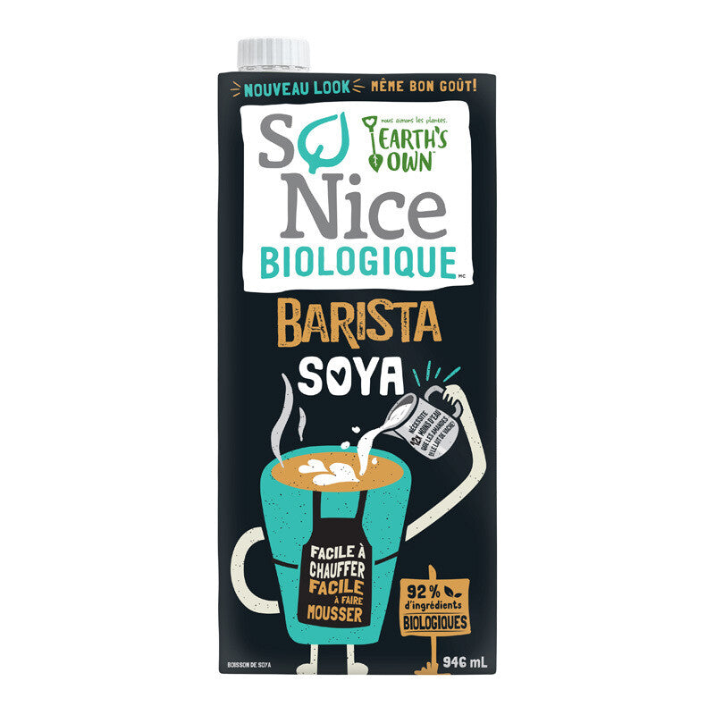 Earth's Own Barista Soy Beverage